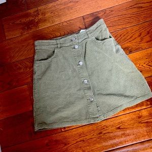 Corduroy skirt